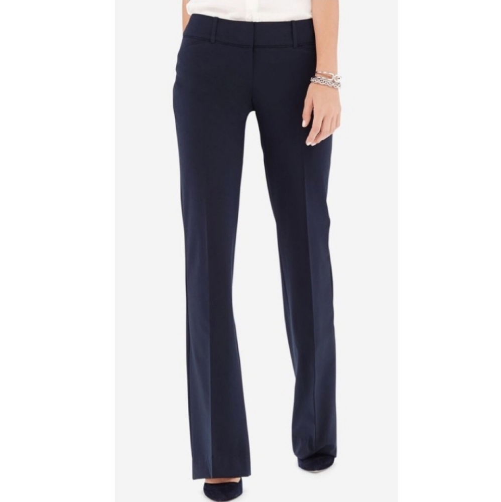 The Limited Drew Fit Navy Dress Pants 12R NWOT